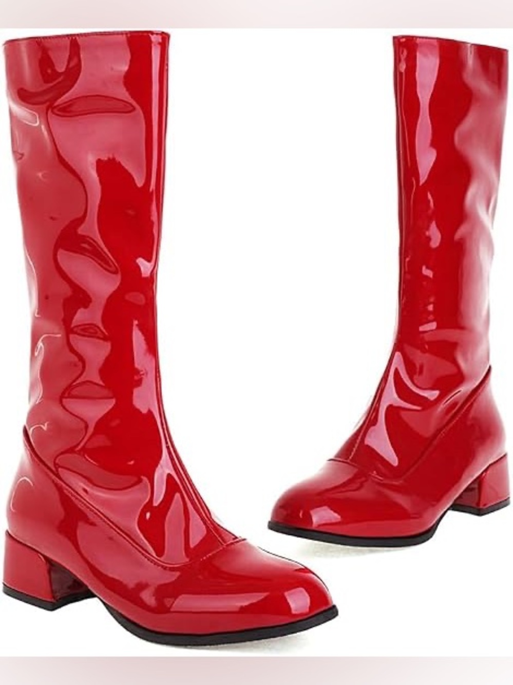 Women’s Red Go Go Boots